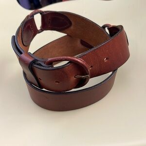 Gap leather belt size 34